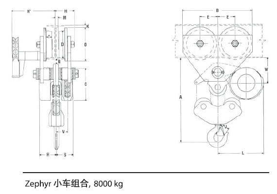 Zephyr集成手推或手拉式小(xiǎo)車(chē)組合(圖5)